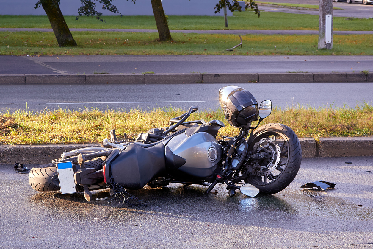 Washington DC motorcycle accident liability case